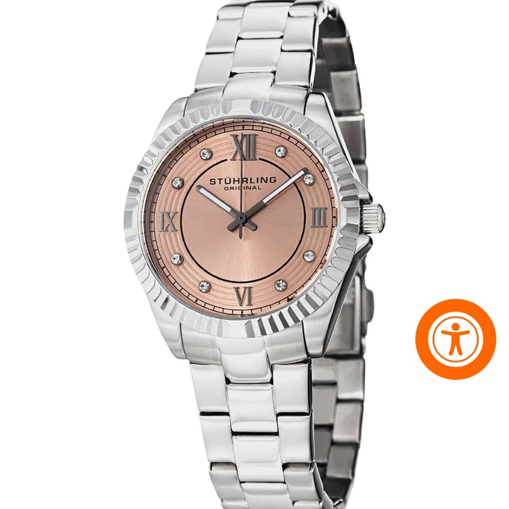Stuhrling Original Watch Lady Nautic 399L Quartz 35mm Classic